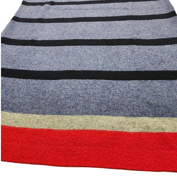 Tommy Hilfiger Womens Sweater Casual Striped 100% Cotton Blue Sz S - Picture 12 of 15